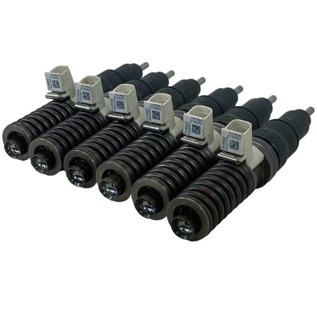BEBE4L16001 Genuine Mack Injector Set Of Six 6 For Volvo D13 Mack Mp8 - Truck To Trailer