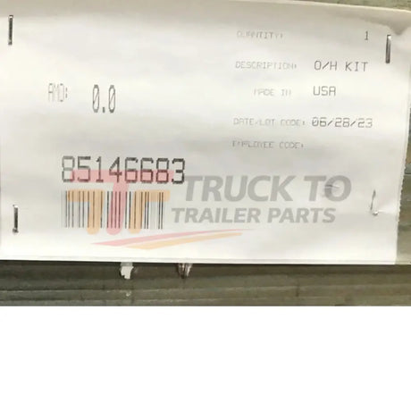 85146683 Genuine Mack Muzzle Loader Overhaul Kit - Truck To Trailer