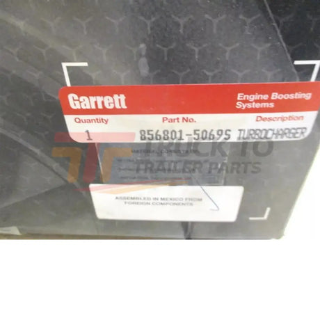 856801-5069S Garrett Turbo Assembly Kit Gen 2 GTX3582R 0.63 A/R - Truck To Trailer