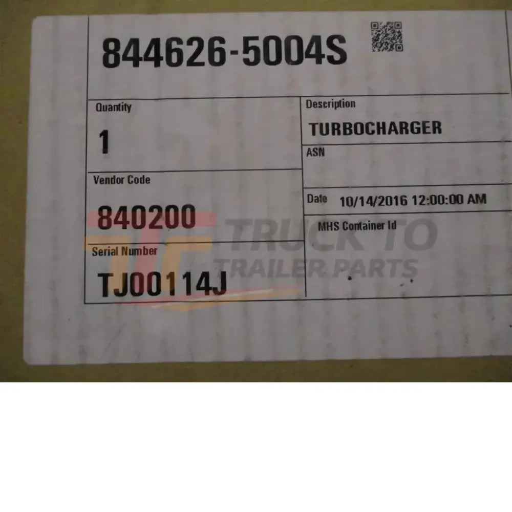 856803-5004S Garrett GTX Turbocharger Kit Gen II RR Dual Ball Bearing - Truck To Trailer