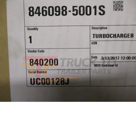 856804-5003S Garrett Turbo GTX Gen II Kit GTX3584RS 1000HP 1.21 A/R - Truck To Trailer