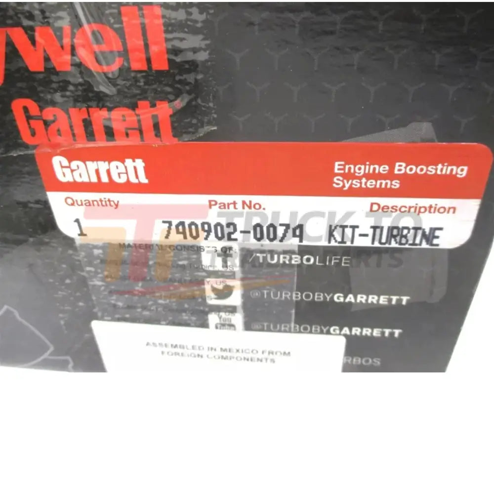 871390-5011S Garrett Turbo Assembly Kit G-Series G25-660 0.92 A/R - Truck To Trailer