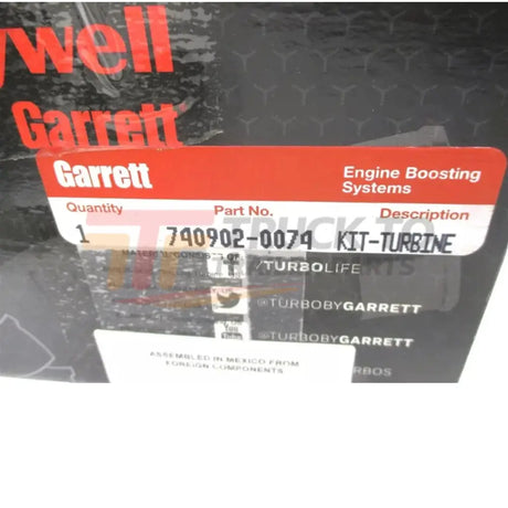 871390-5011S Garrett Turbo Assembly Kit G-Series G25-660 0.92 A/R - Truck To Trailer