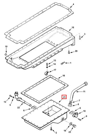 3044378 Cummins Sump Pan