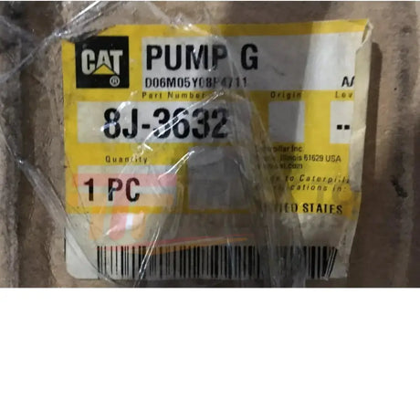 8J-3632 Caterpillar Pump G - Truck To Trailer
