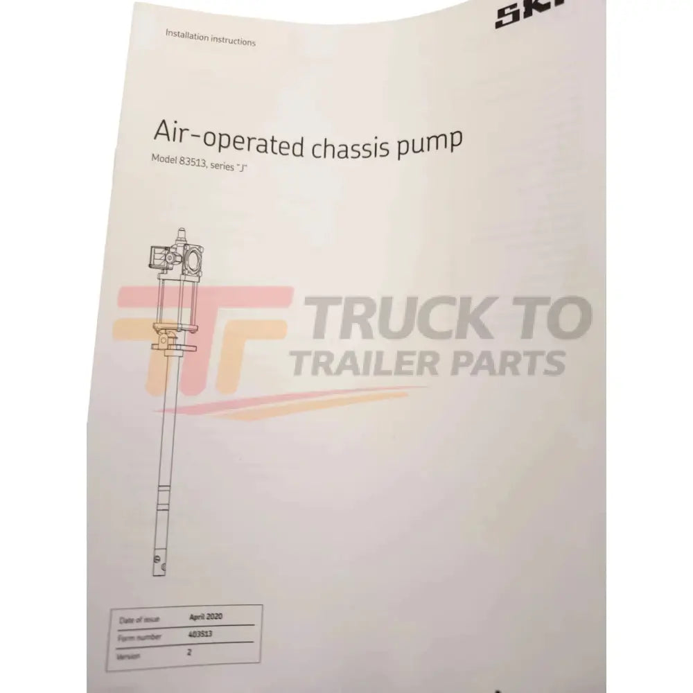 8X-2317 Genuine Cat Pump - Truck To Trailer