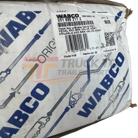 9618992110 Genuine Wabco Foot Brake Valve Pedal Assembly - Truck To Trailer
