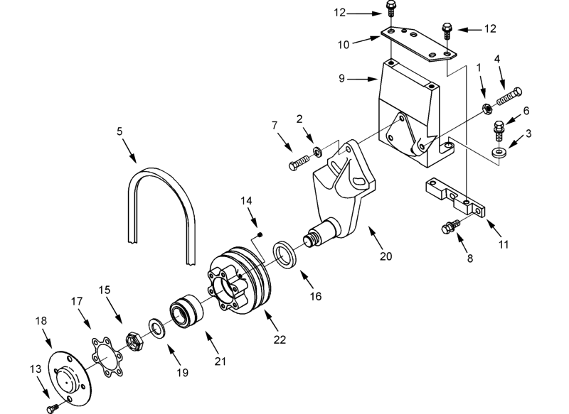 3100456 Cummins Fan Hub