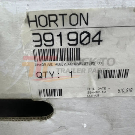 991904 Genuine Horton Engine Cooling Fan Drive - Truck To Trailer