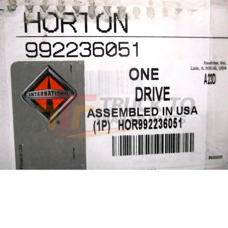 992236051 Genuine Horton Fan Clutch - Truck To Trailer