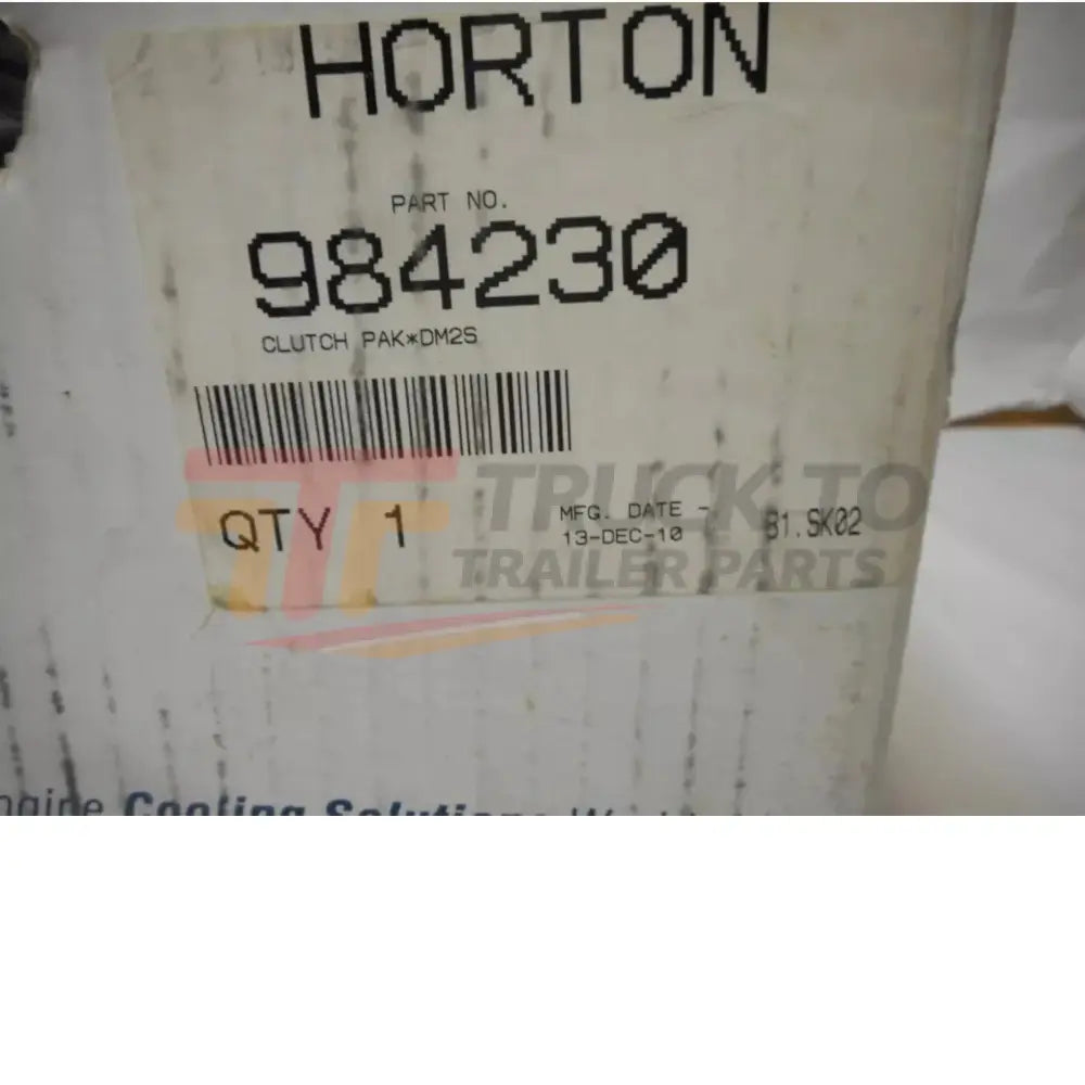 994642 Horton Engine Cooling Fan Clutch - Truck To Trailer