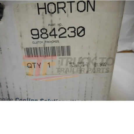 994642 Horton Engine Cooling Fan Clutch - Truck To Trailer