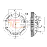 994642 Horton Engine Cooling Fan Clutch - Truck To Trailer