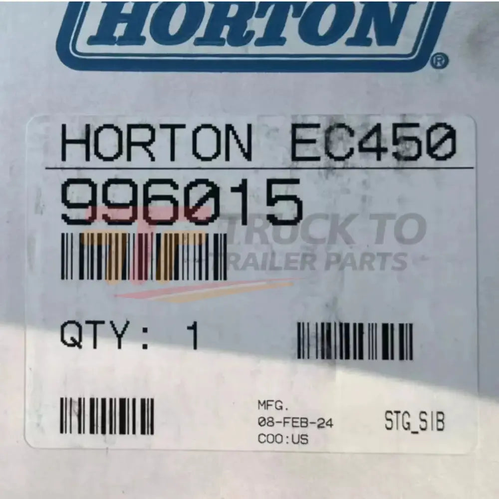 996015 Genuine Horton Fan Clutch - Truck To Trailer