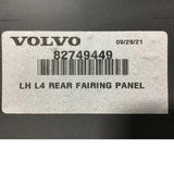 82749449 Genuine Volvo Chassis Fairing Black - Truck To Trailer