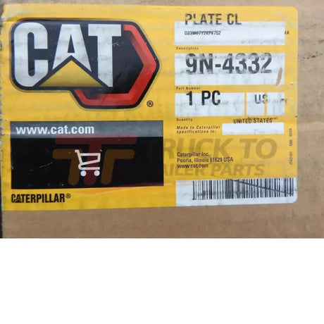 9N-4332 Caterpillar Clutch Plate 534mm Diameter - Truck To Trailer