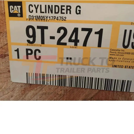 9T-2471 CAT Cylinder G - Truck To Trailer