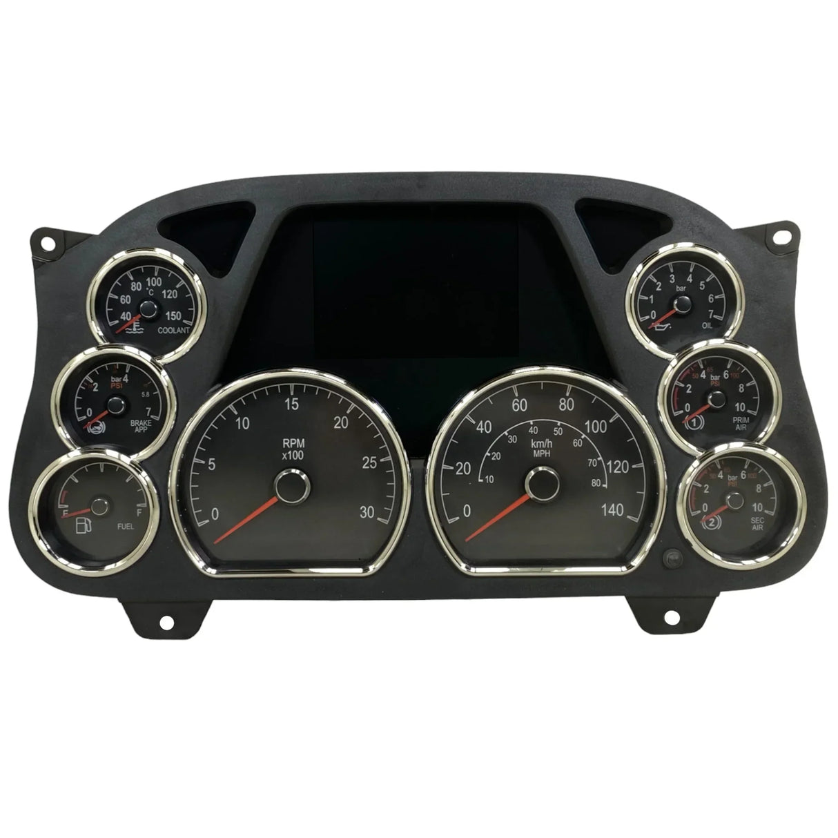 Q43605763111C Genuine Paccar Instrument Cluster Chrome Bezel - Truck To Trailer