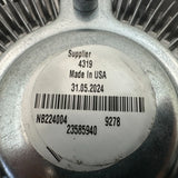 HOR 992230009 Genuine Volvo Fan Clutch - Truck To Trailer