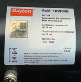 1RWB4B Dayton Commercial Air Circulator Motor 120V