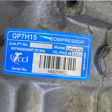 QP7H15 Genuine International A/C Compressor - Truck To Trailer