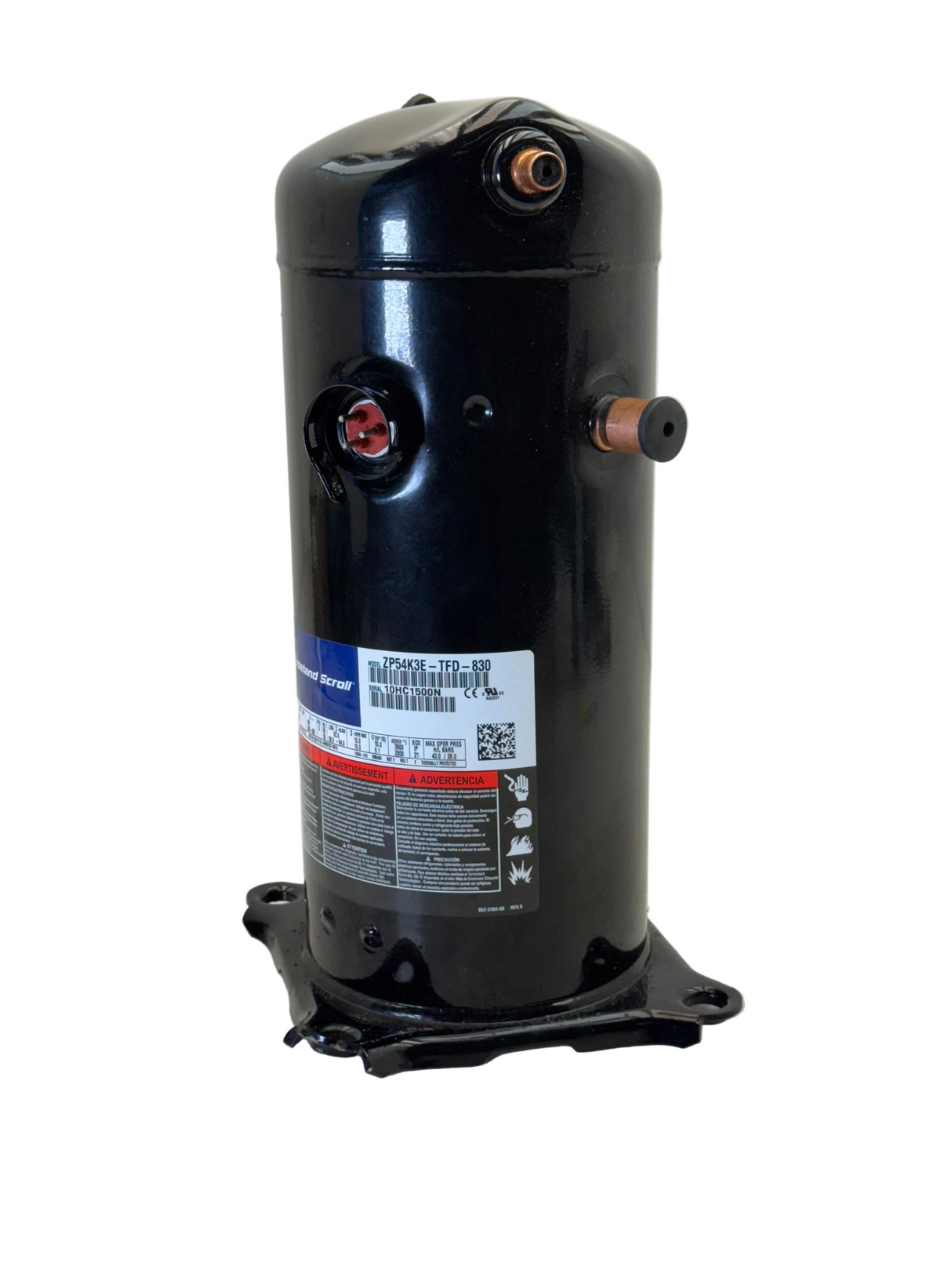 ZP54K3ETFD830 Copeland Scroll Compressor 460V