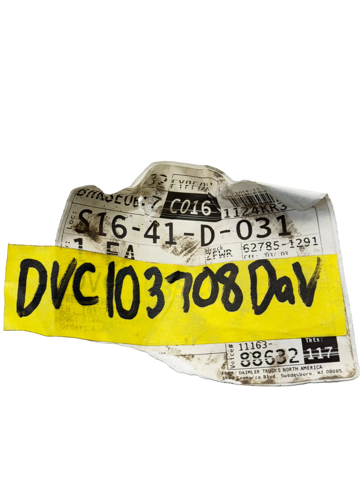 103708DAV Davco Forward Separator Preheater 12V
