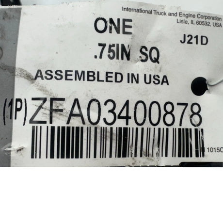ZFA03400878 Genuine International Right Mud Flap Arm Bracket - Truck To Trailer