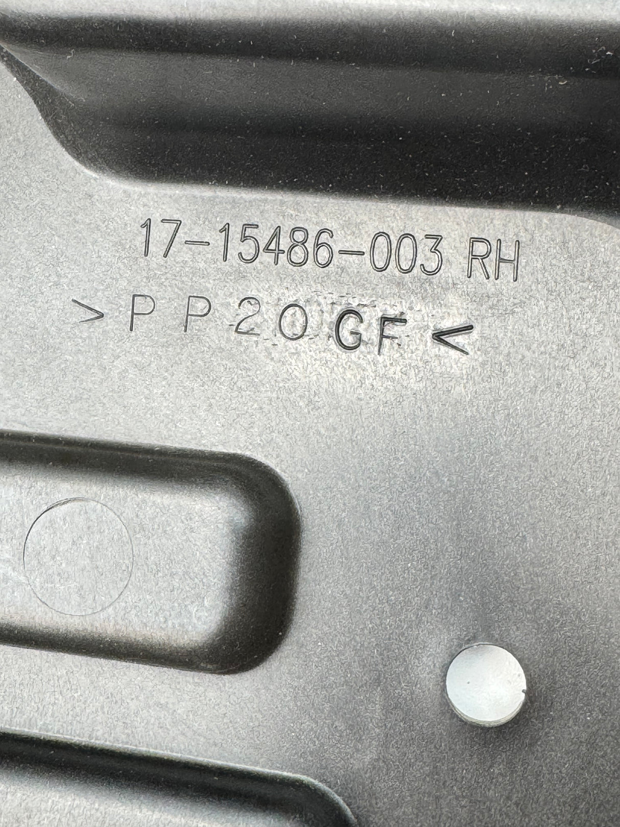 17 15486 003 Genuine Freightliner Right Side Inner Fender