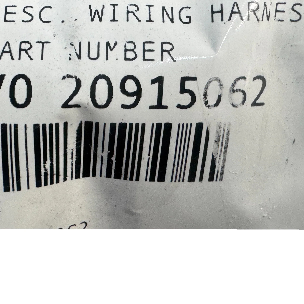 20915059 Genuine Volvo Rear Suspension Wiring Harness - Truck To Trailer