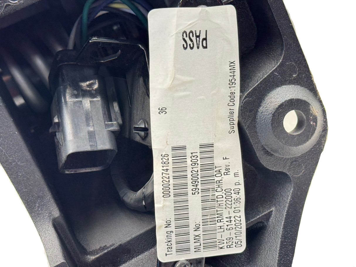 R596144222000 Genuine Kenworth Left Medium Duty Mirror Assembly