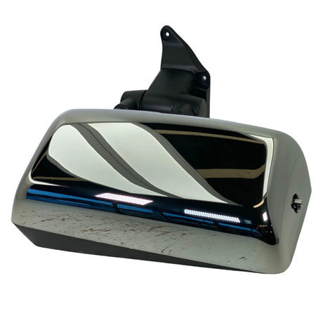 R59-6144-222100 Genuine Kenworth Left Side Chrome Mirror Assembly - Truck To Trailer