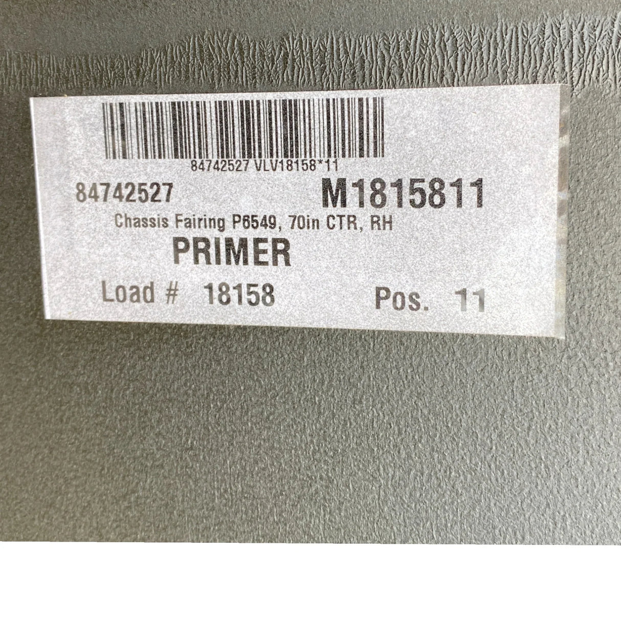 84742527 Genuine Mack Chassis Fairing - Truck To Trailer