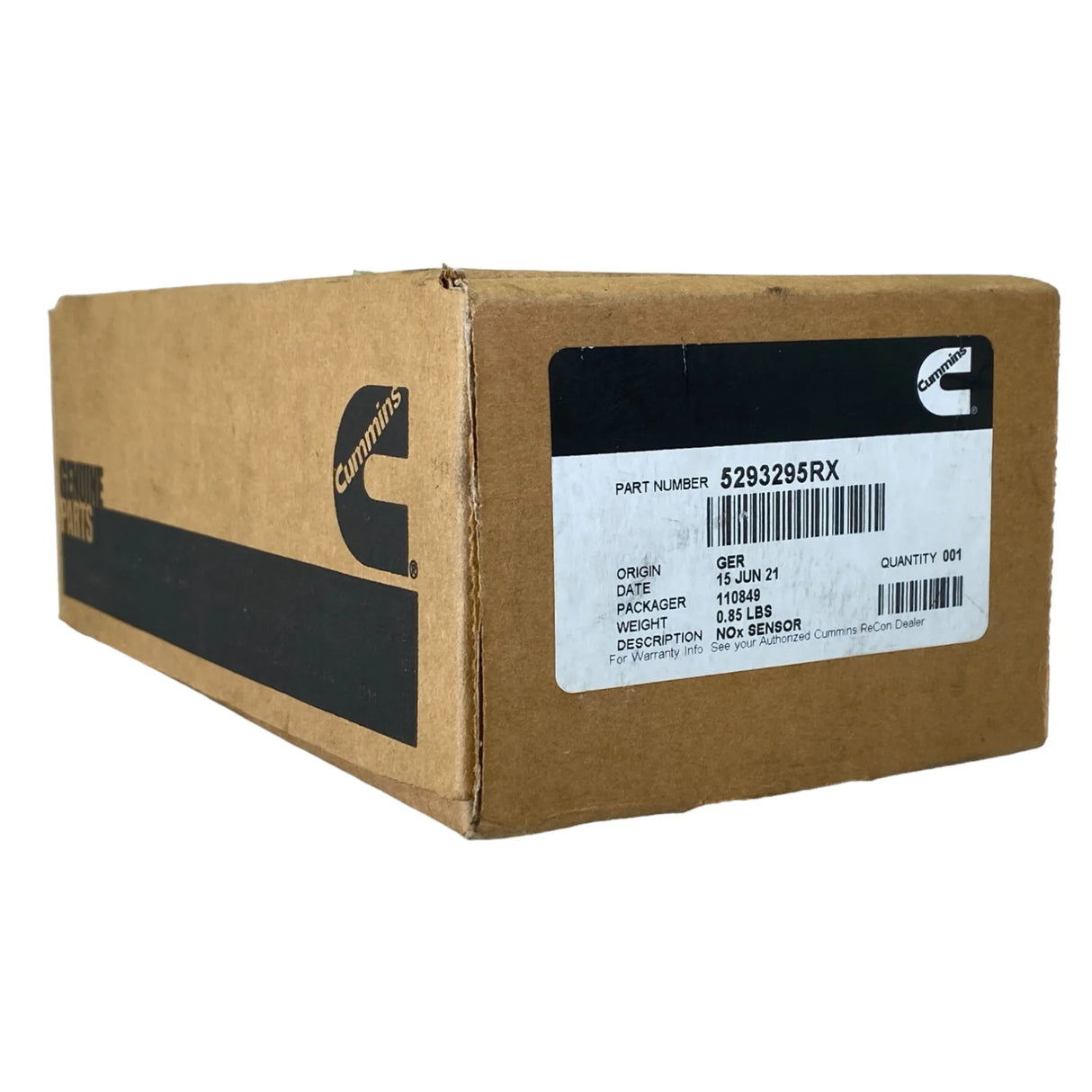 5462441 Genuine Cummins Nox Nitrogen Oxide Sensor - Truck To Trailer