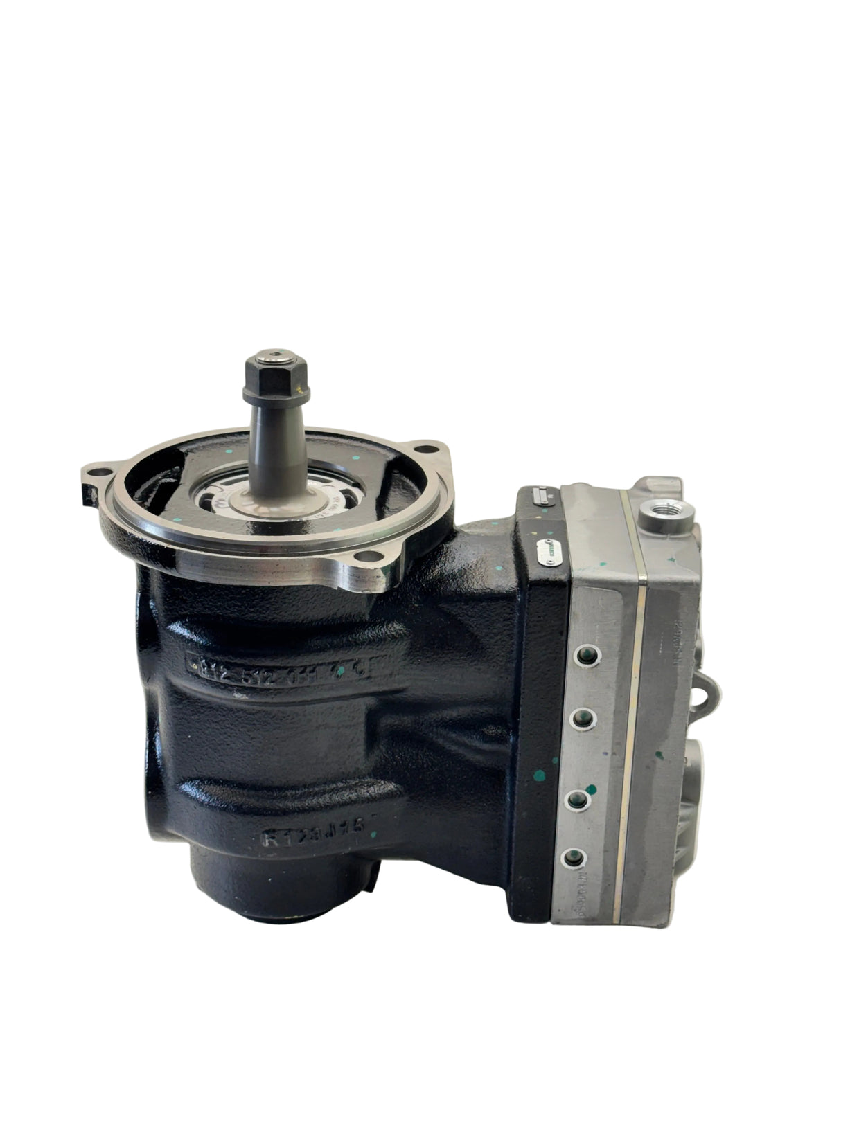912512029R Oem Wabco Twin Cylinder 636Cc Air Compressor Flange Mounted