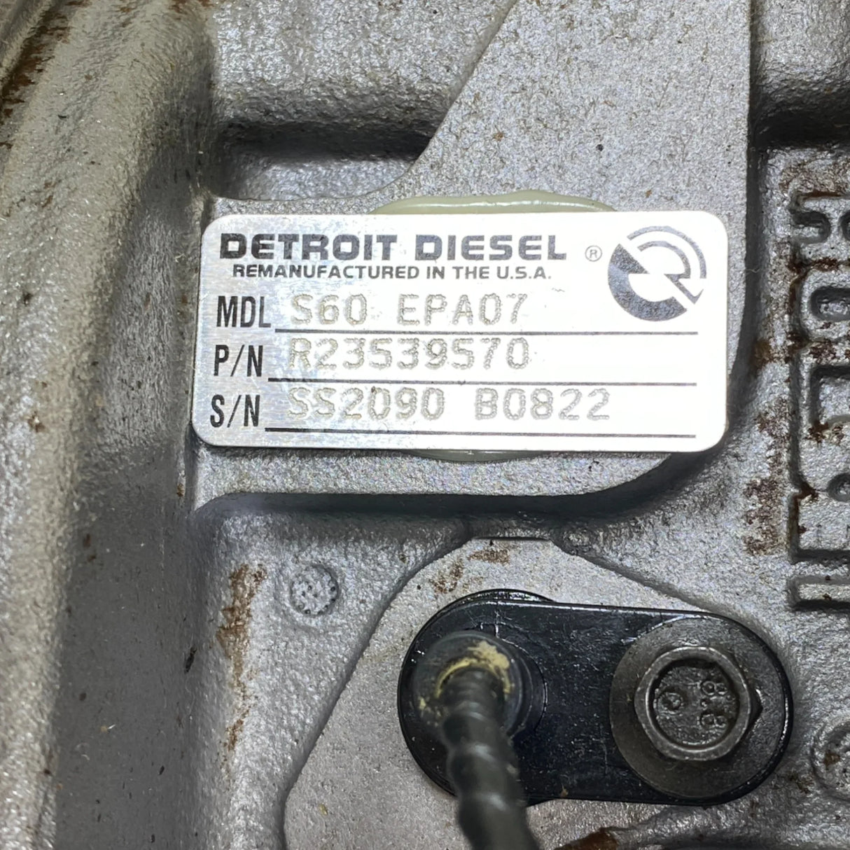 E23539062 Genuine Detroit Diesel Turbocharger For Detroit Diesel Series 60 - Truck To Trailer