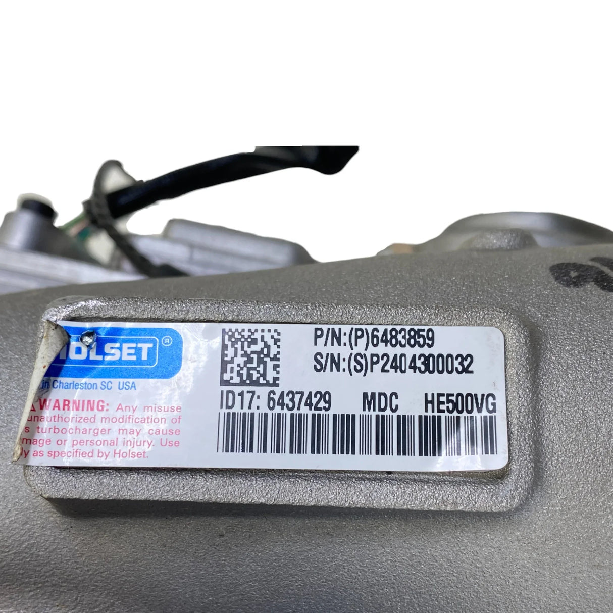 2117463 Genuine Paccar Turbocharger - W/Actuator - Epa17 - Truck To Trailer