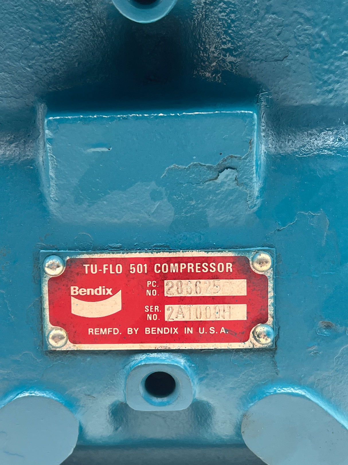 286625BXR Genuine Paccar Air Brake Compressor for Kenworth and Peterbilt