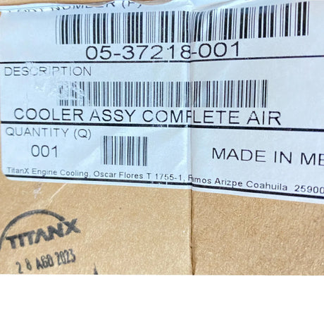 0537218001 Genuine Freightliner Charge Air Cooler - Truck To Trailer