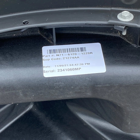 N71-6120-1220R Oem Kenworth Passenger Side Bumper Section For Kenworth T680 2012 - 2021 - Truck To Trailer