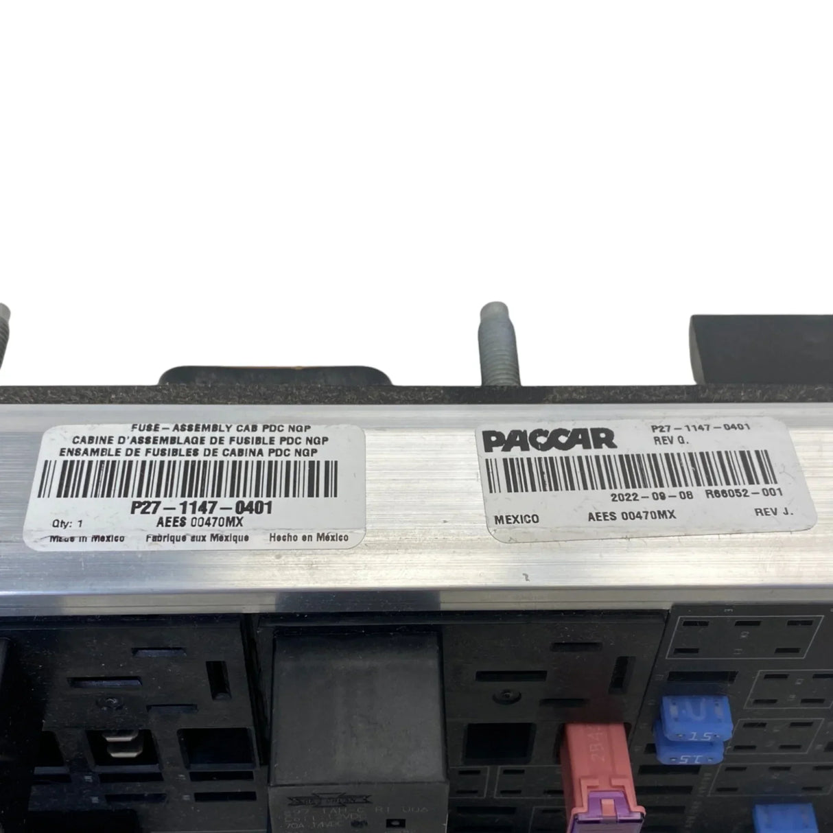 P2711470401 Genuine Paccar Power Distribution Center Fuse Box - Truck To Trailer