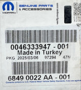 68490022AA Genuine Mopar Fuel Injector