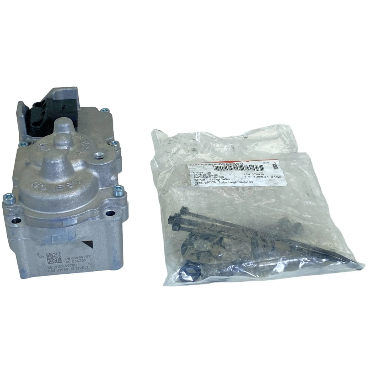 2192476Pex Genuine Paccar Actuator Mx-11/Mx-13 He400 - Truck To Trailer