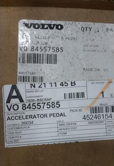 84557585 Genuine Mack Accelerator Pedal