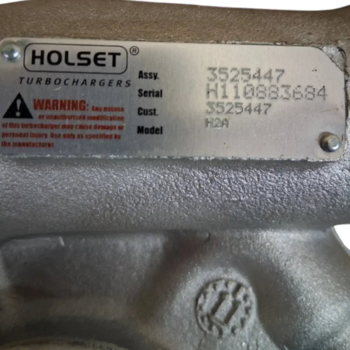 4033182h Cummins Turbocharger - Truck To Trailer