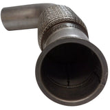 RE590092 JOHN DEERE FLEXIBLE ELBOW EXHAUST PIPE - Truck To Trailer