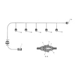 153-8920 CAT Electronic Control Wiring Harness - Truck To Trailer