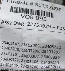 85152780 Genuine Mack Wires