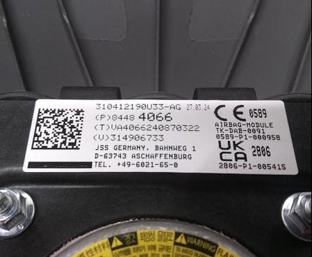 84484066 Genuine Mack Airbag Module
