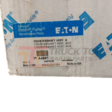 A-4957 Genuine Eaton Auxiliary Countershaft Assembly - Truck To Trailer
